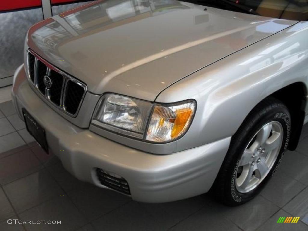 2001 Forester 2.5 S - Silverthorn Metallic / Gray photo #7