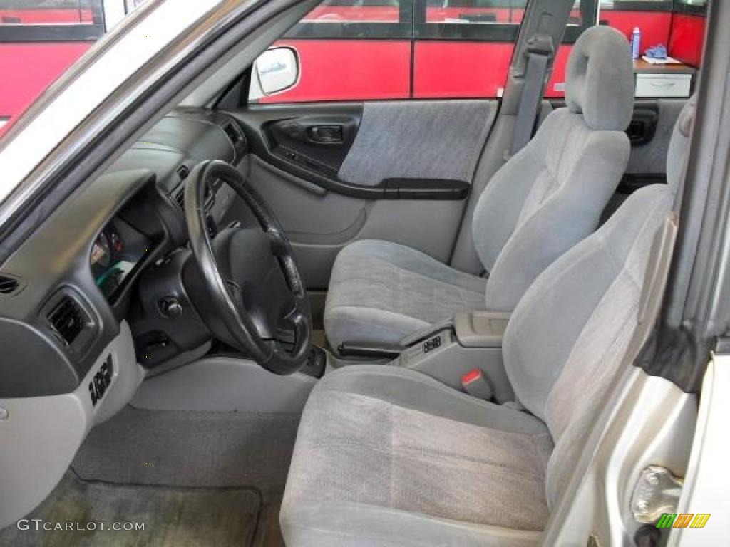 2001 Forester 2.5 S - Silverthorn Metallic / Gray photo #15