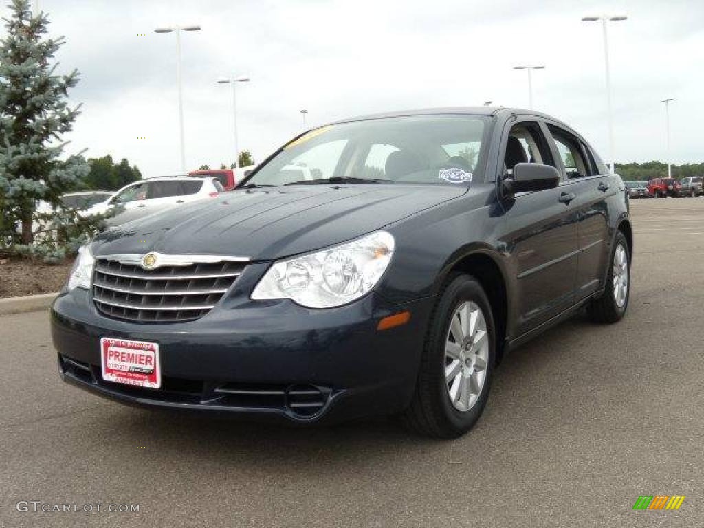 2008 Sebring LX Sedan - Modern Blue Pearl / Dark Slate Gray/Light Slate Gray photo #1