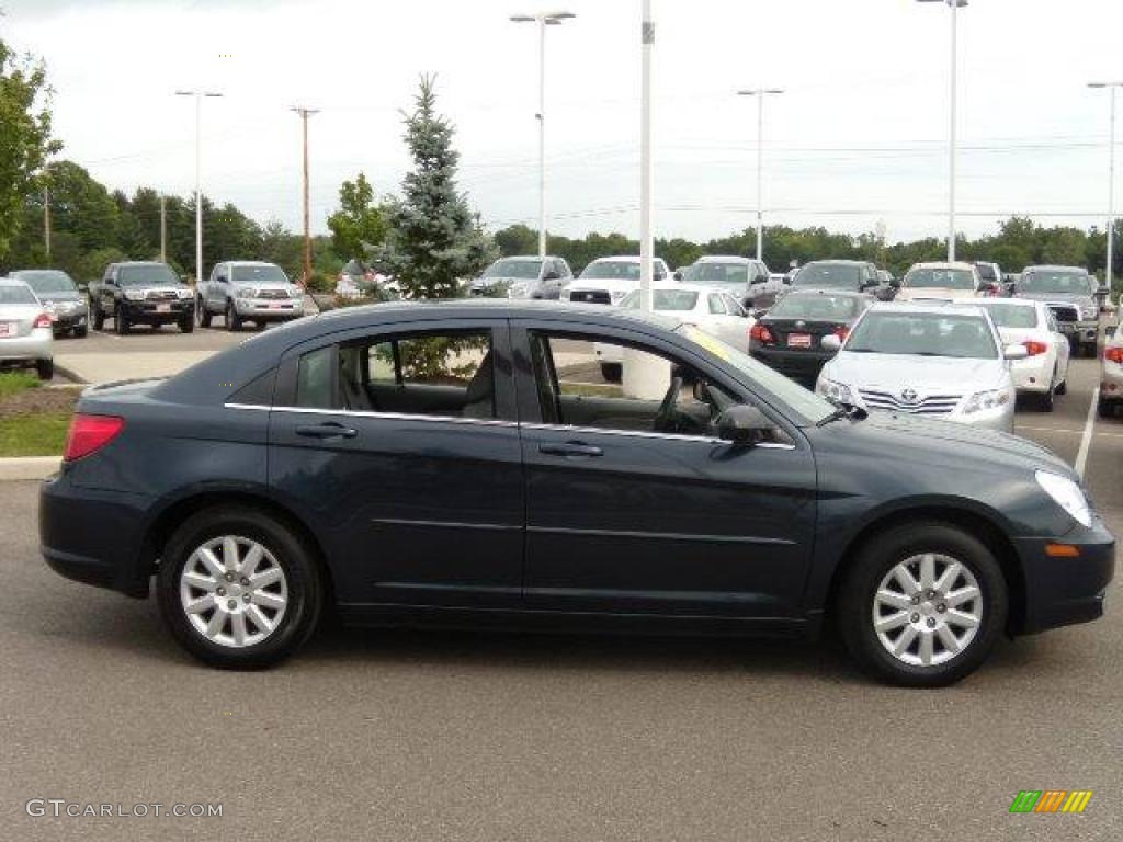 2008 Sebring LX Sedan - Modern Blue Pearl / Dark Slate Gray/Light Slate Gray photo #6