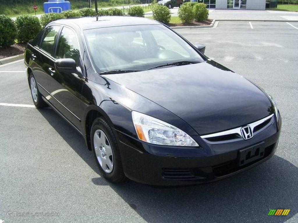 2006 Accord LX Sedan - Nighthawk Black Pearl / Ivory photo #5