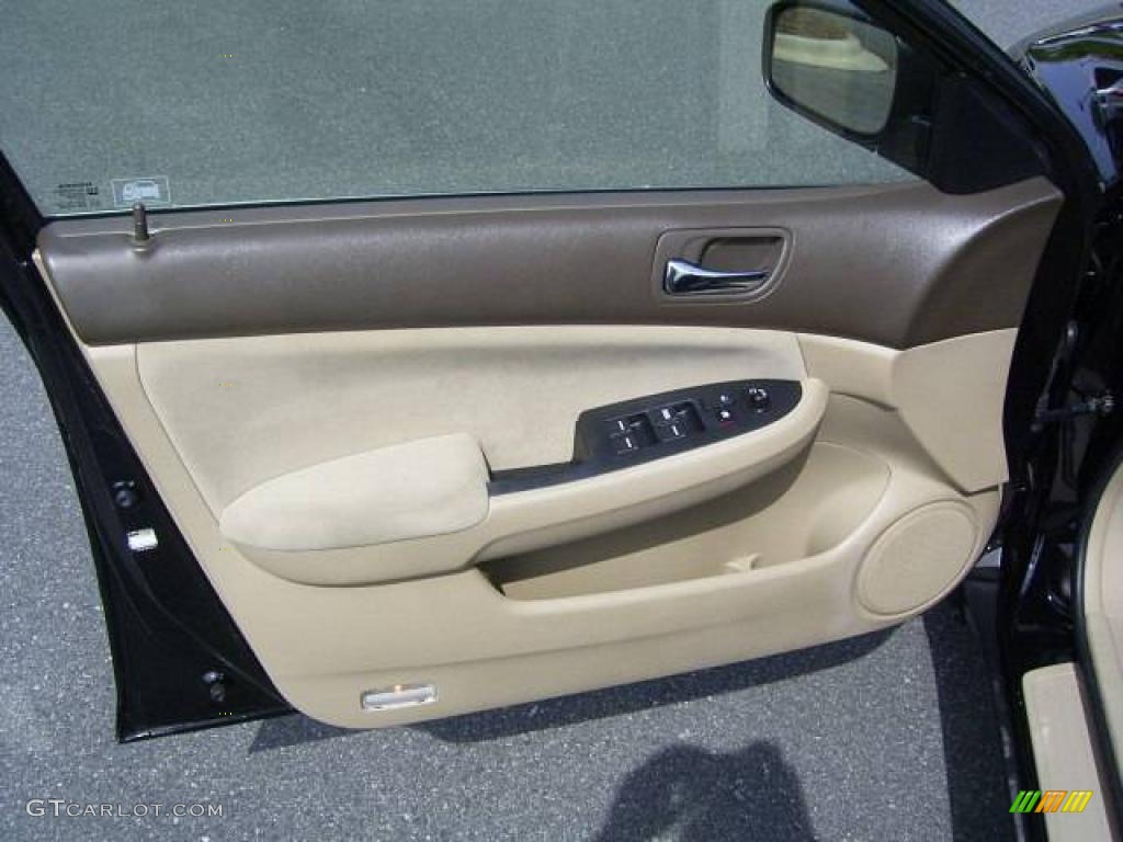 2006 Accord LX Sedan - Nighthawk Black Pearl / Ivory photo #7