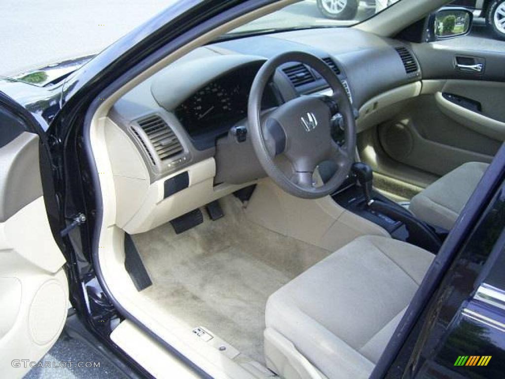 2006 Accord LX Sedan - Nighthawk Black Pearl / Ivory photo #24