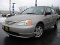 Titanium Metallic - Civic LX Sedan Photo No. 1