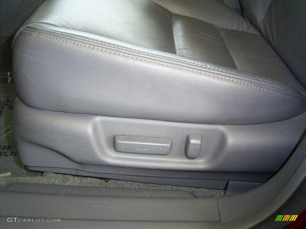 2006 Accord EX-L V6 Sedan - Redondo Red Pearl / Gray photo #9