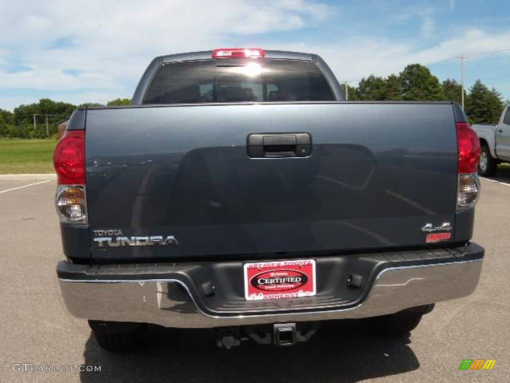 2007 Tundra SR5 Double Cab 4x4 - Slate Metallic / Graphite Gray photo #4