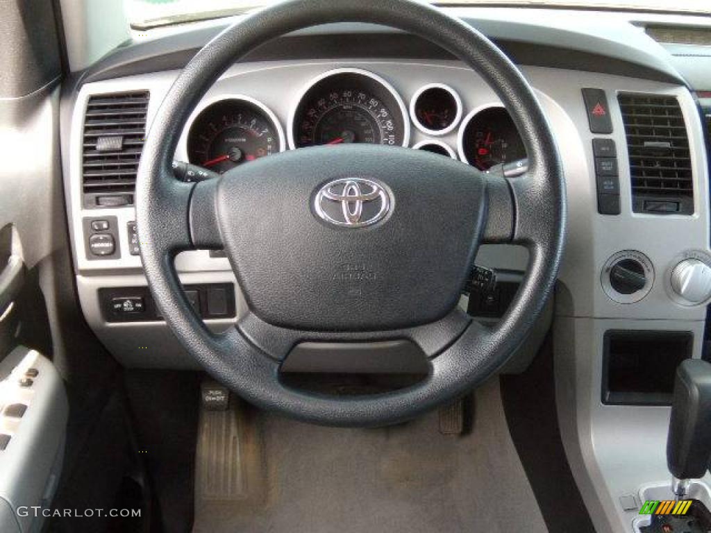 2007 Tundra SR5 Double Cab 4x4 - Slate Metallic / Graphite Gray photo #13