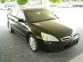 2006 Nighthawk Black Pearl Honda Accord EX-L V6 Sedan  photo #5