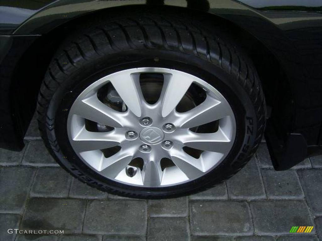 2006 Accord EX-L V6 Sedan - Nighthawk Black Pearl / Ivory photo #7