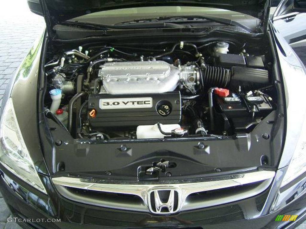 2006 Accord EX-L V6 Sedan - Nighthawk Black Pearl / Ivory photo #16
