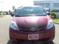 2009 Salsa Red Pearl Toyota Sienna LE  photo #8