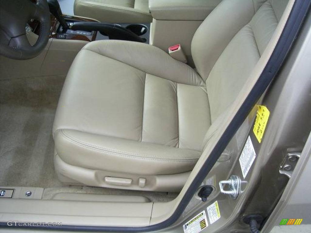 2006 Accord EX-L V6 Sedan - Desert Mist Metallic / Ivory photo #8