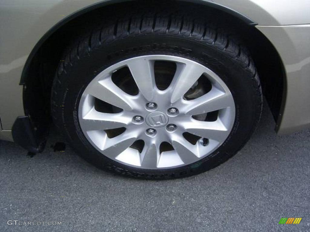2006 Accord EX-L V6 Sedan - Desert Mist Metallic / Ivory photo #15