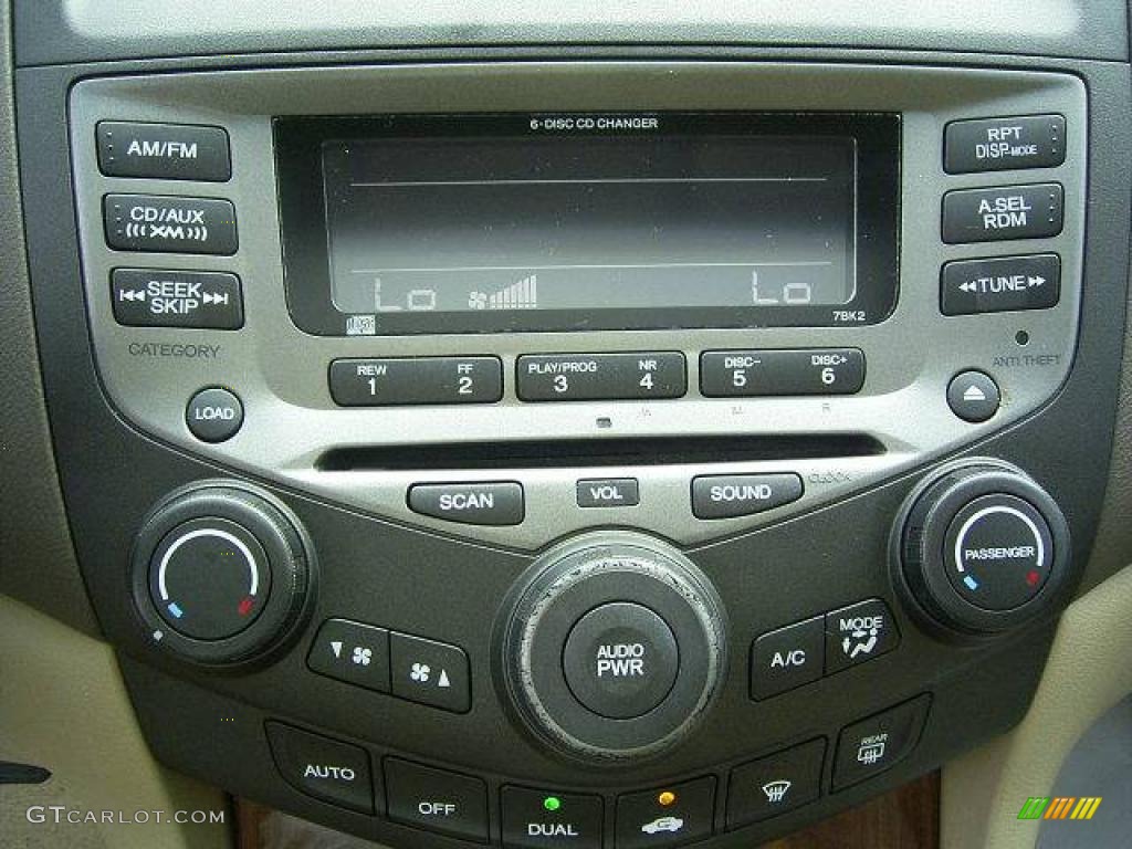 2006 Accord EX-L V6 Sedan - Desert Mist Metallic / Ivory photo #24