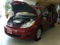 2009 Salsa Red Pearl Toyota Sienna LE  photo #1