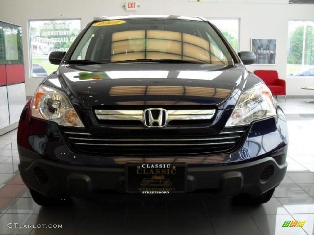 2007 CR-V EX 4WD - Royal Blue Pearl / Black photo #5