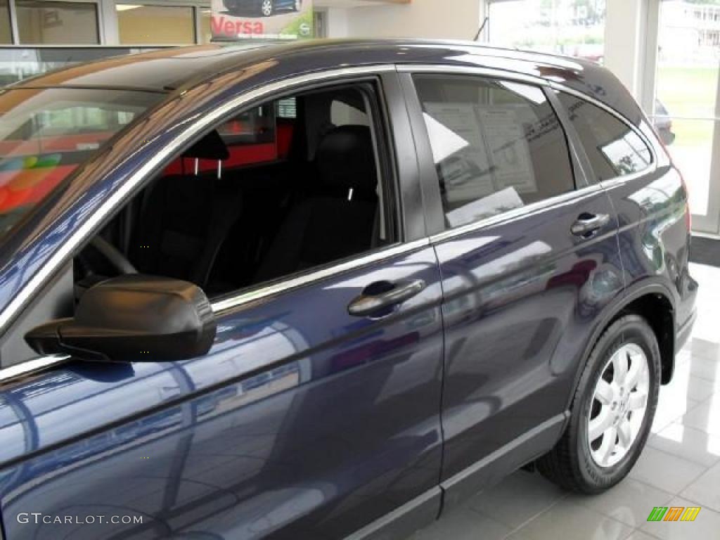 2007 CR-V EX 4WD - Royal Blue Pearl / Black photo #8