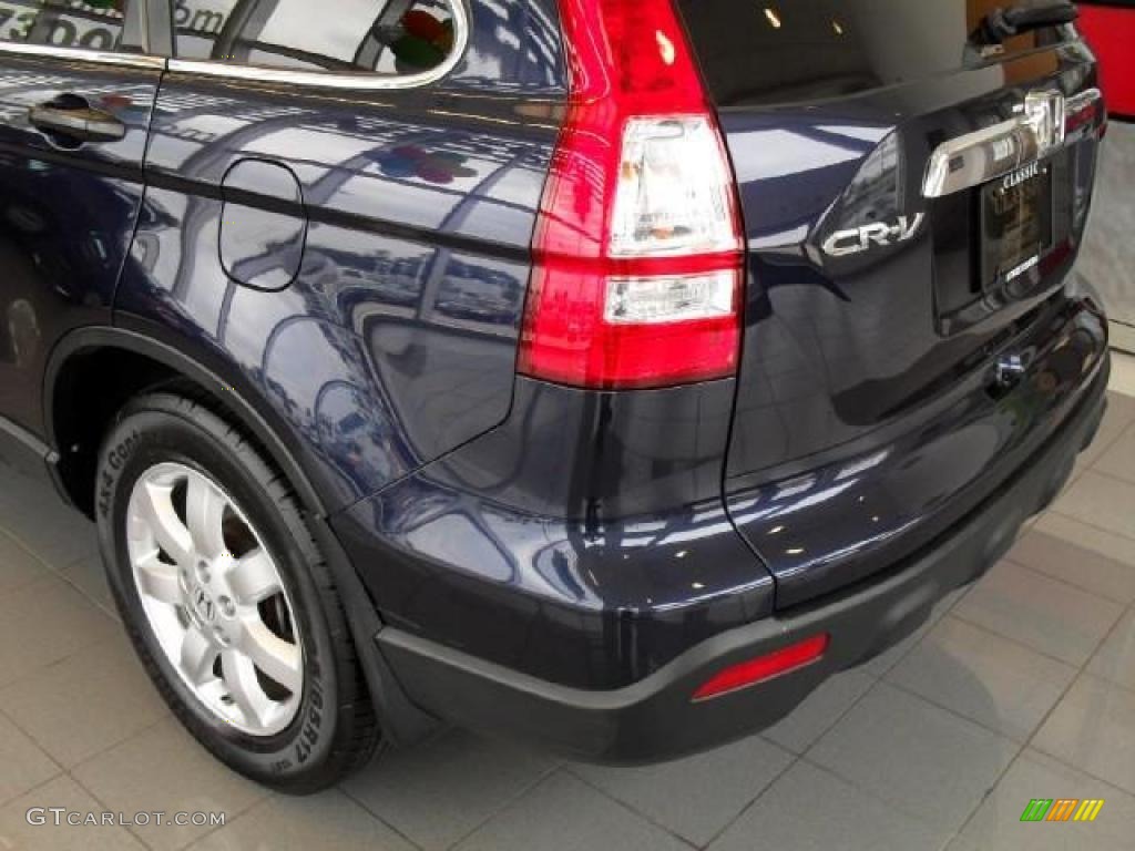 2007 CR-V EX 4WD - Royal Blue Pearl / Black photo #9