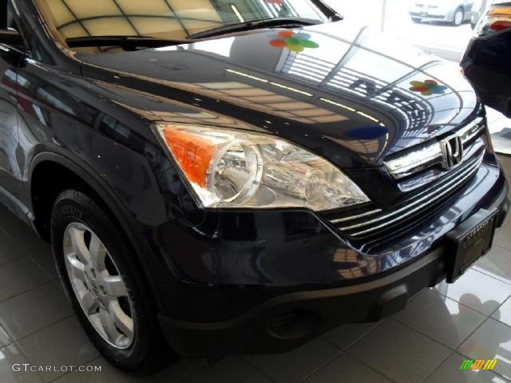 2007 CR-V EX 4WD - Royal Blue Pearl / Black photo #12