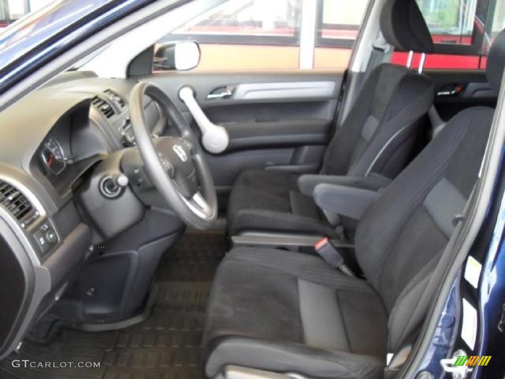 2007 CR-V EX 4WD - Royal Blue Pearl / Black photo #14