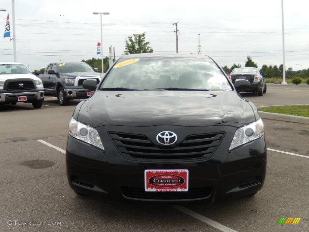 2007 Camry LE - Black / Bisque photo #8