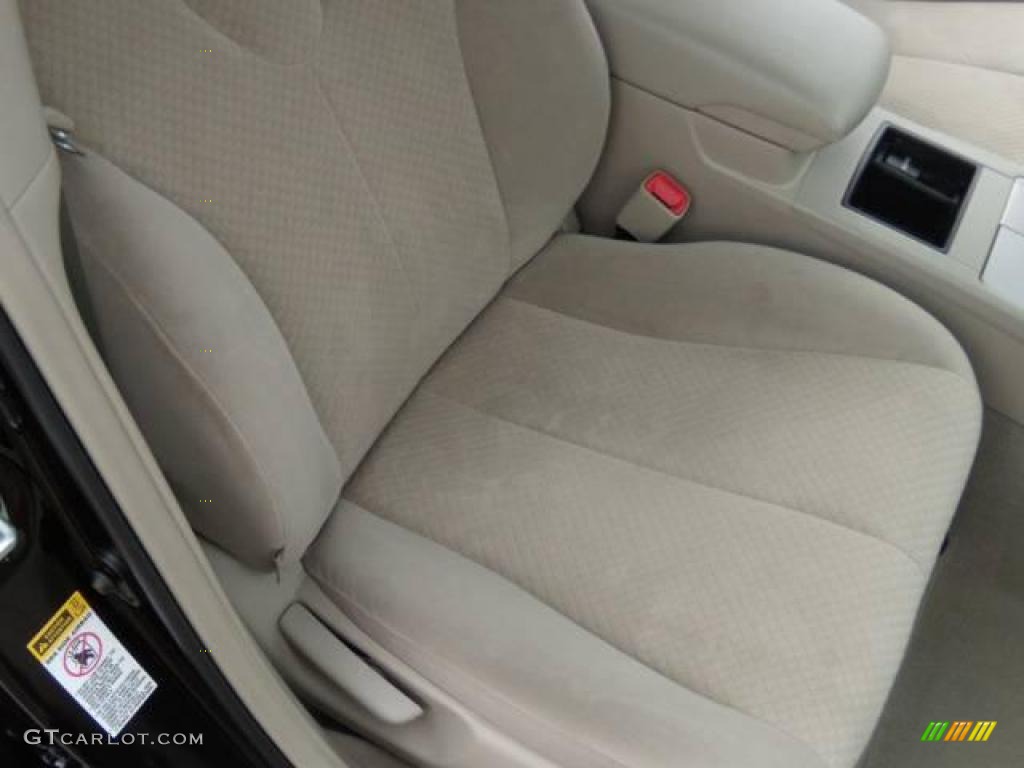 2007 Camry LE - Black / Bisque photo #14