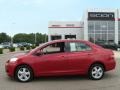 Barcelona Red Pearl - Yaris S Sedan Photo No. 2