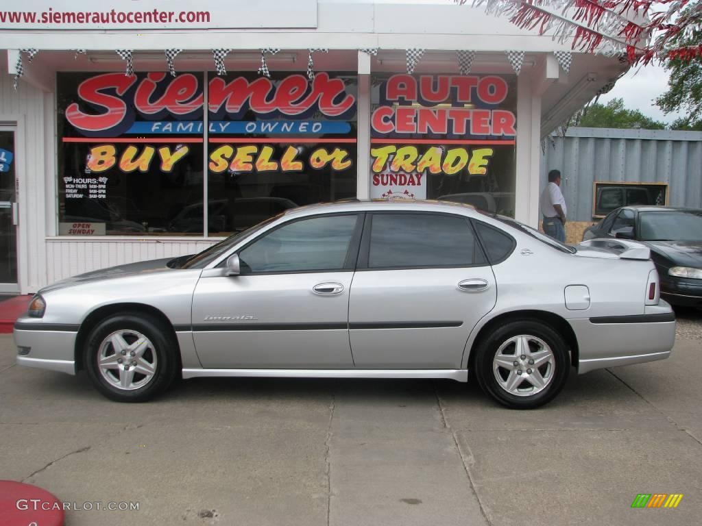 2003 Impala LS - Galaxy Silver Metallic / Medium Gray photo #1