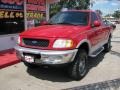Bright Red - F150 Lariat Extended Cab 4x4 Photo No. 21
