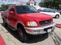 1997 Bright Red Ford F150 Lariat Extended Cab 4x4  photo #22