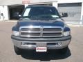 2001 Patriot Blue Pearl Dodge Ram 2500 SLT Quad Cab 4x4  photo #2