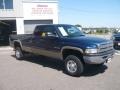 2001 Patriot Blue Pearl Dodge Ram 2500 SLT Quad Cab 4x4  photo #3