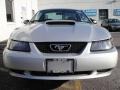 2001 Silver Metallic Ford Mustang GT Coupe  photo #2