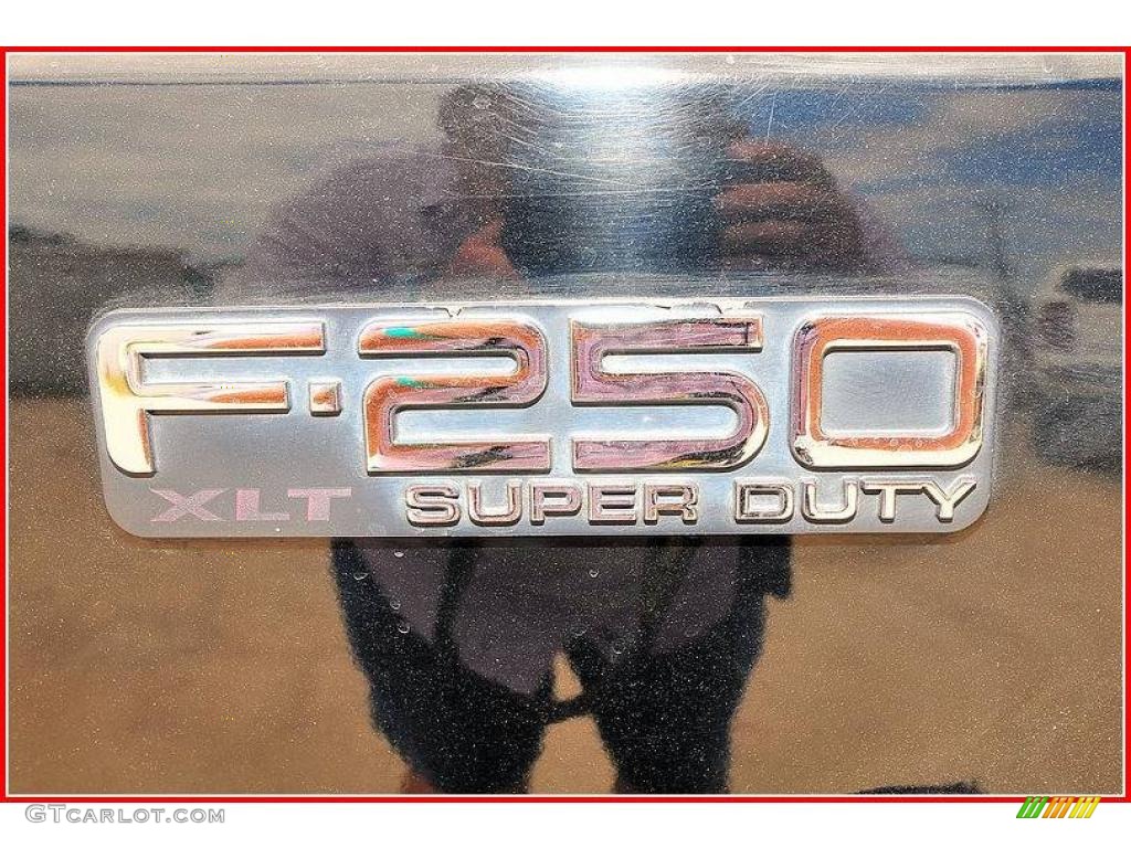 2003 F250 Super Duty FX4 SuperCab 4x4 - Black / Medium Flint Grey photo #9