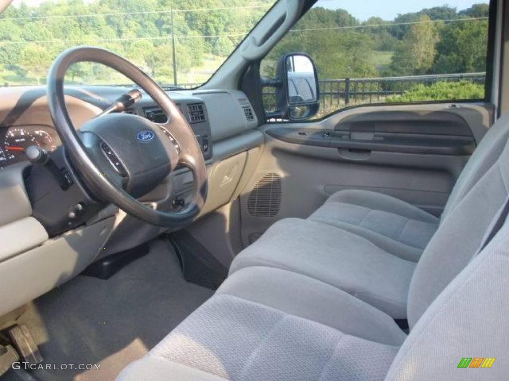 2003 F350 Super Duty XLT SuperCab 4x4 - Silver Metallic / Medium Flint photo #20
