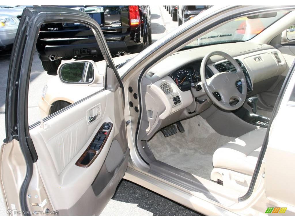 2000 Accord EX V6 Sedan - Naples Gold Metallic / Ivory photo #10