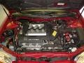2001 San Marino Red Honda Accord EX V6 Coupe  photo #24