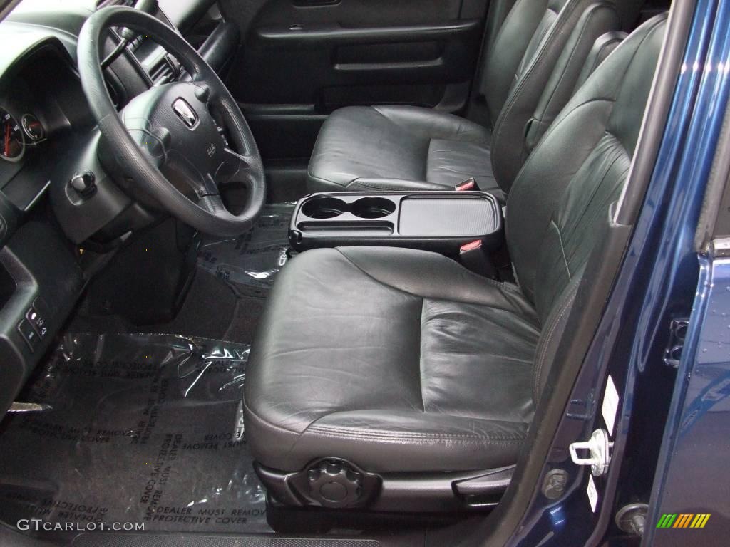 2004 CR-V EX 4WD - Eternal Blue Pearl / Black photo #11