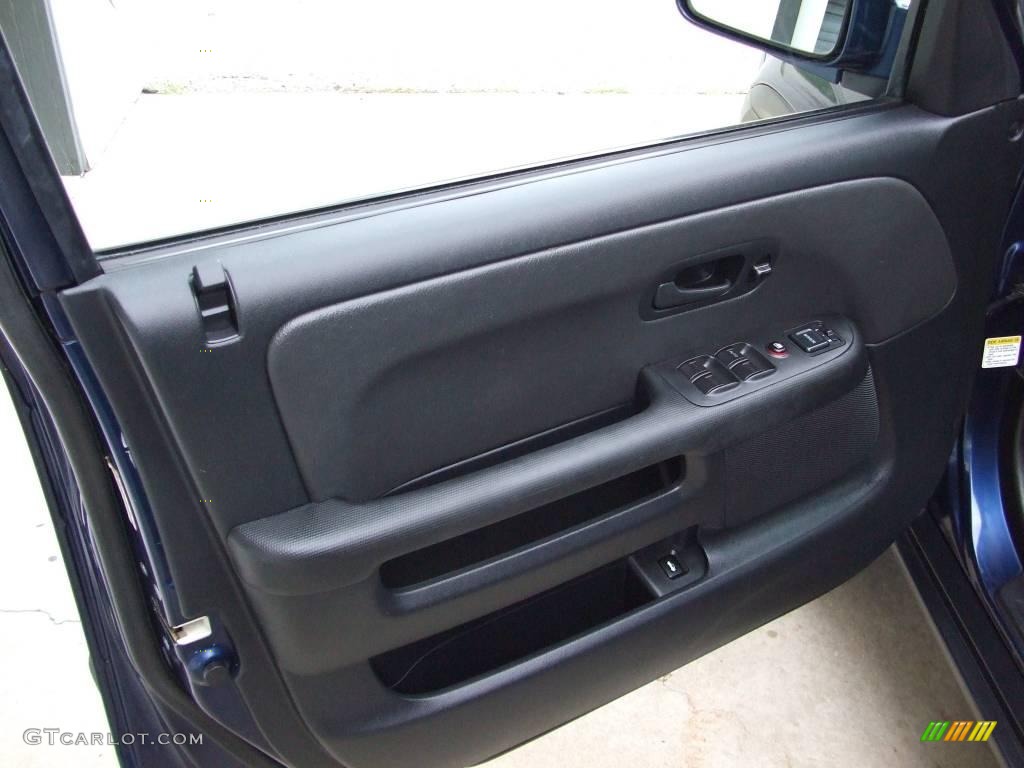 2004 CR-V EX 4WD - Eternal Blue Pearl / Black photo #17