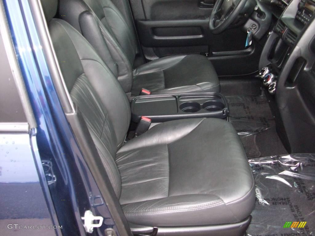 2004 CR-V EX 4WD - Eternal Blue Pearl / Black photo #26