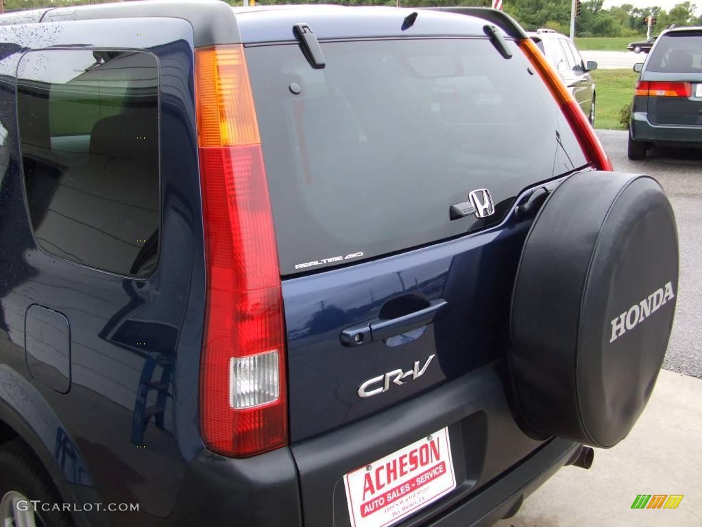 2004 CR-V EX 4WD - Eternal Blue Pearl / Black photo #43