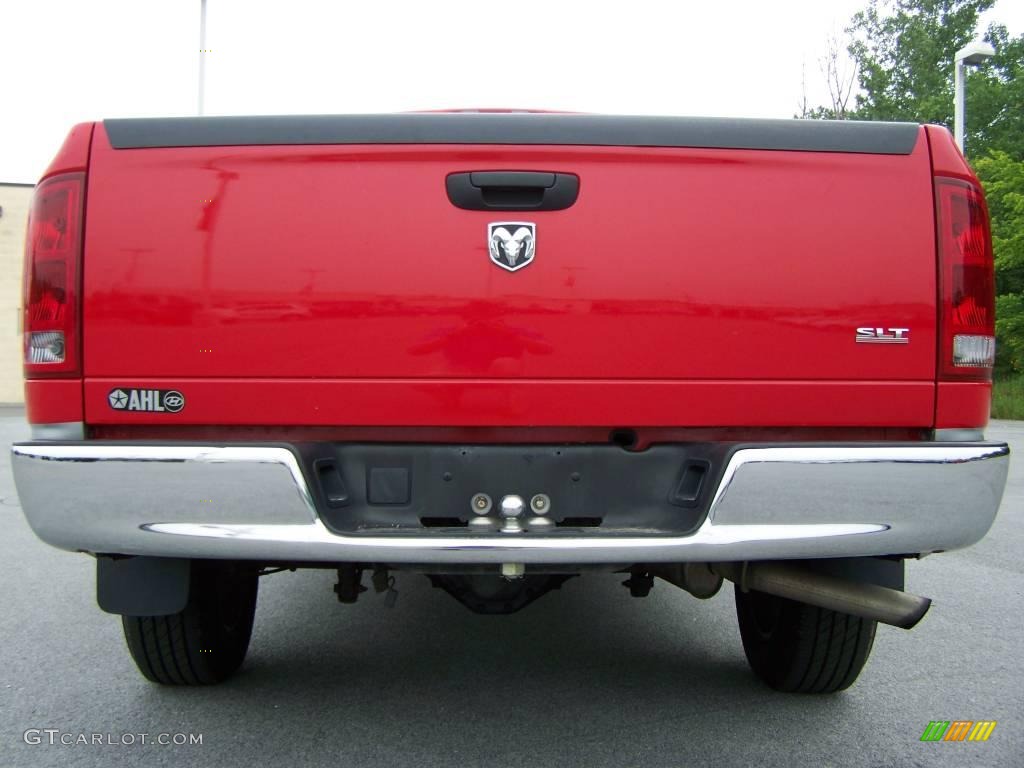 2006 Ram 1500 SLT Quad Cab - Flame Red / Medium Slate Gray photo #6