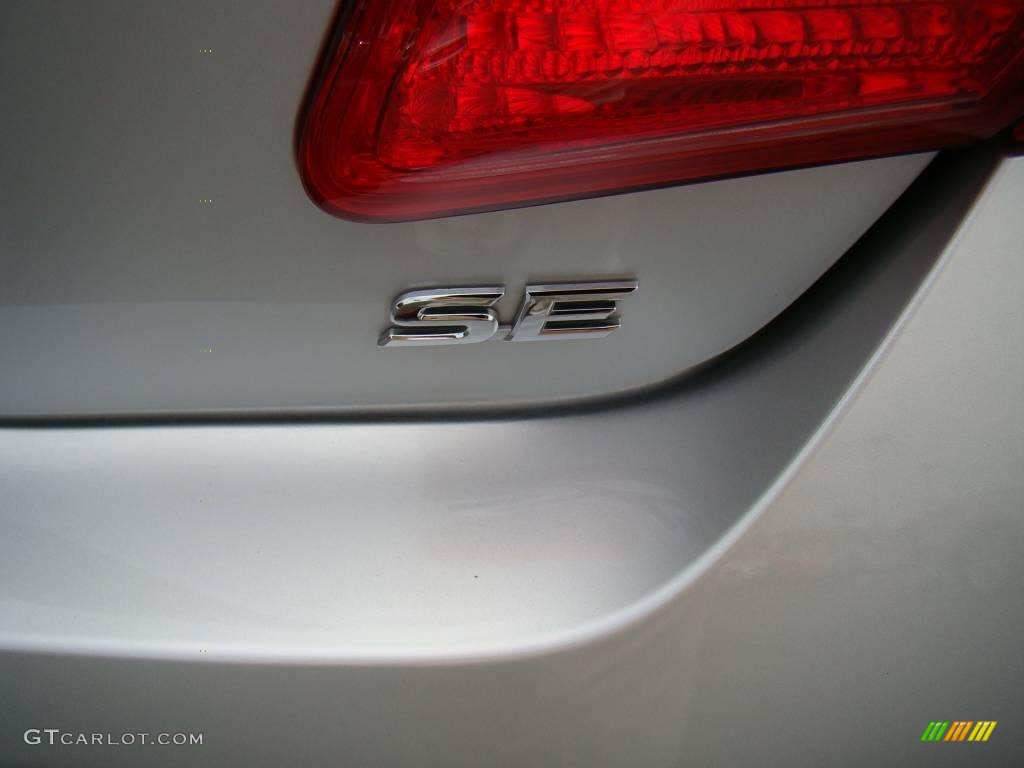 2008 Camry SE V6 - Classic Silver Metallic / Dark Charcoal photo #14