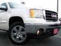 2009 White Diamond Tricoat GMC Sierra 1500 SLT Crew Cab 4x4  photo #2