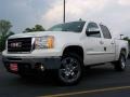 2009 White Diamond Tricoat GMC Sierra 1500 SLT Crew Cab 4x4  photo #5