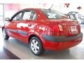 2009 Tropical Red Kia Rio LX Sedan  photo #4