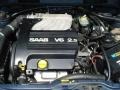 1995 Le Mans Blue Metallic Saab 900 SE V6 Sedan  photo #35