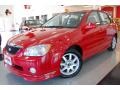 Radiant Red 2005 Kia Spectra 5 Wagon