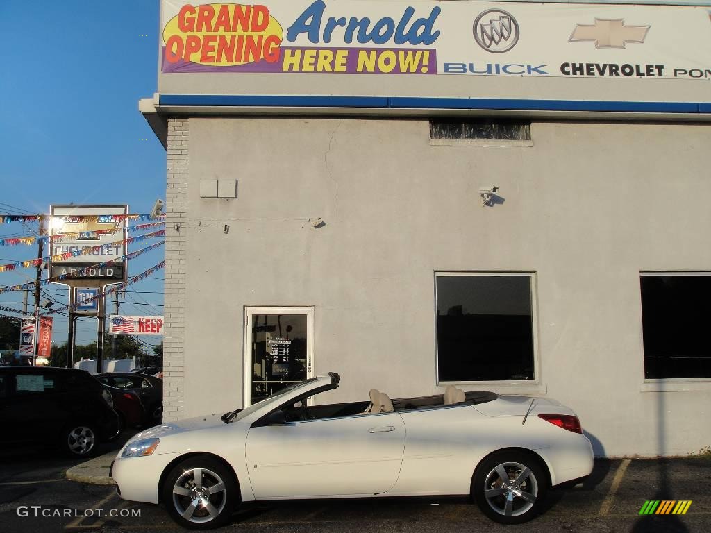 2006 G6 GT Convertible - Ivory White / Light Taupe photo #4