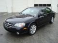 2003 Super Black Nissan Maxima GLE  photo #1